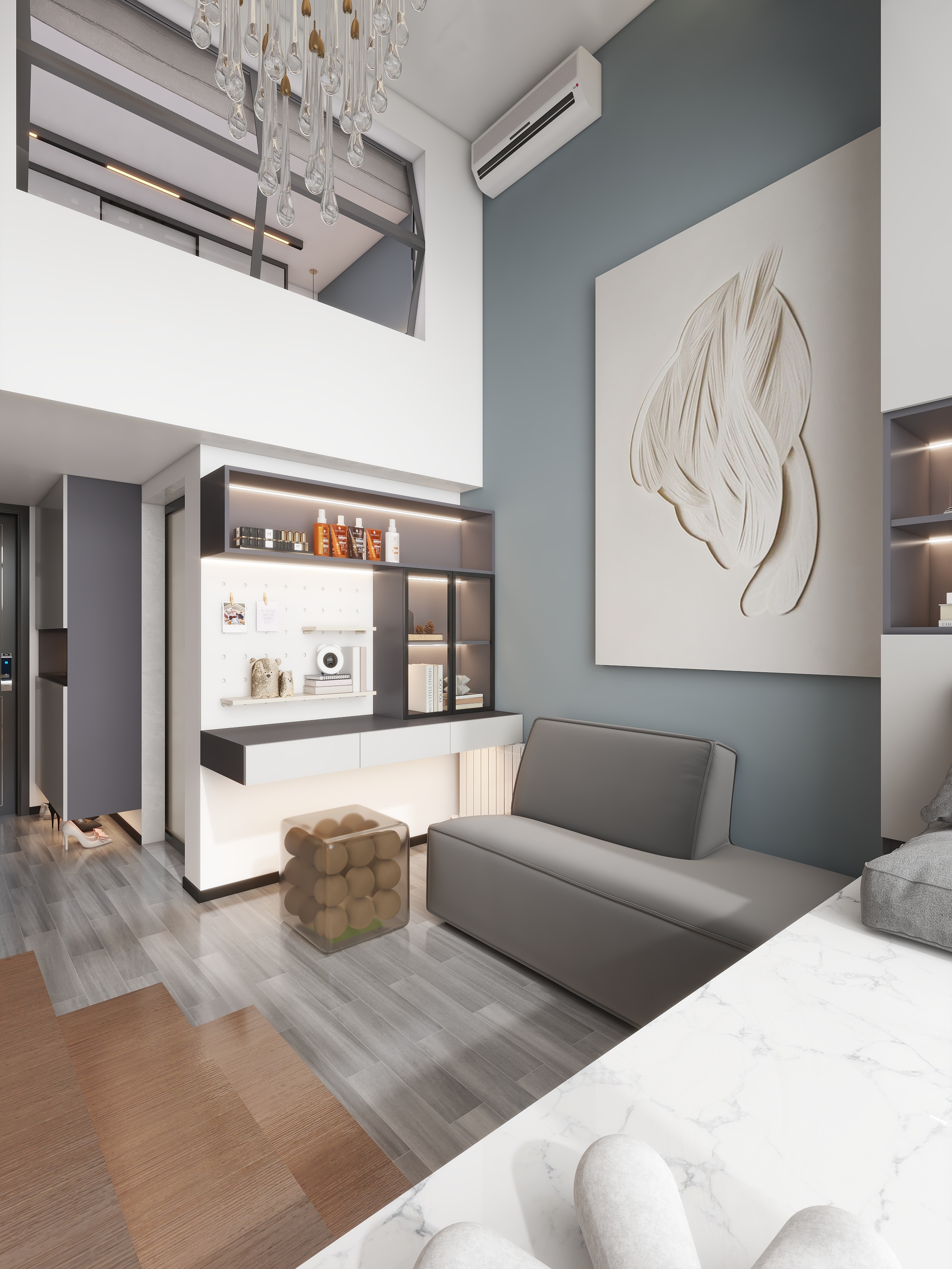 31平方现代简约LOFT公寓丨中国廊坊-2