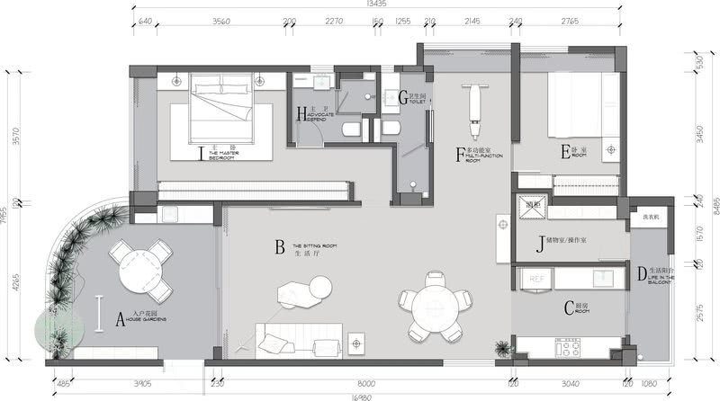 深圳银湖棕榈滩私宅丨中国深圳丨予悦设计-20