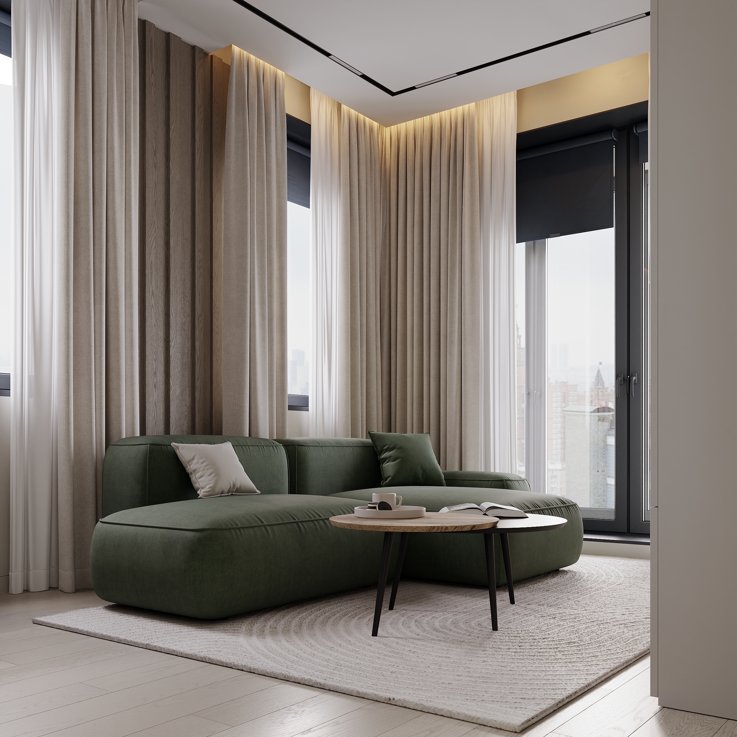 两居室公寓设计项目-0