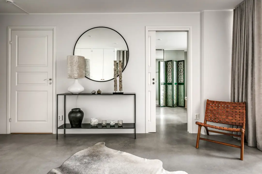 瑞典斯德哥尔摩工业建筑中的玻璃设计双层公寓-18