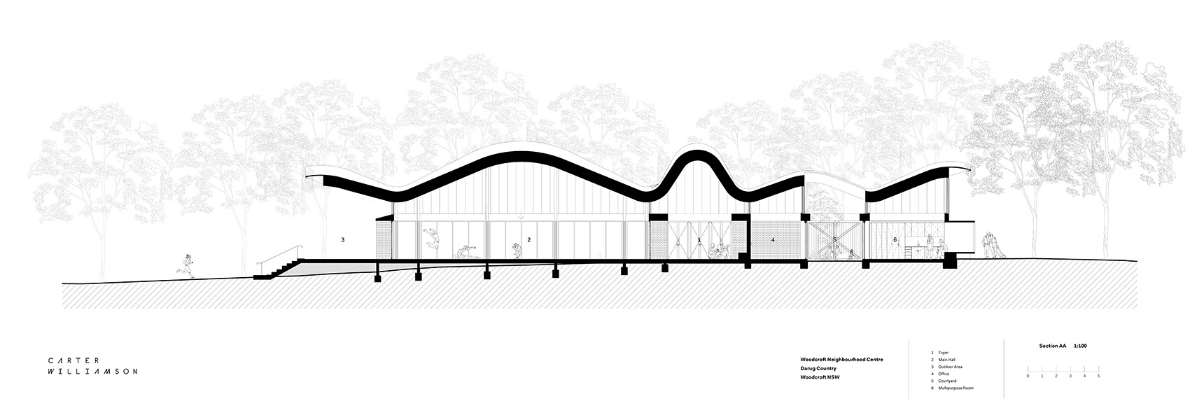Woodcroft邻里中心 | 澳大利亚 | Carter Williamson Architects-47