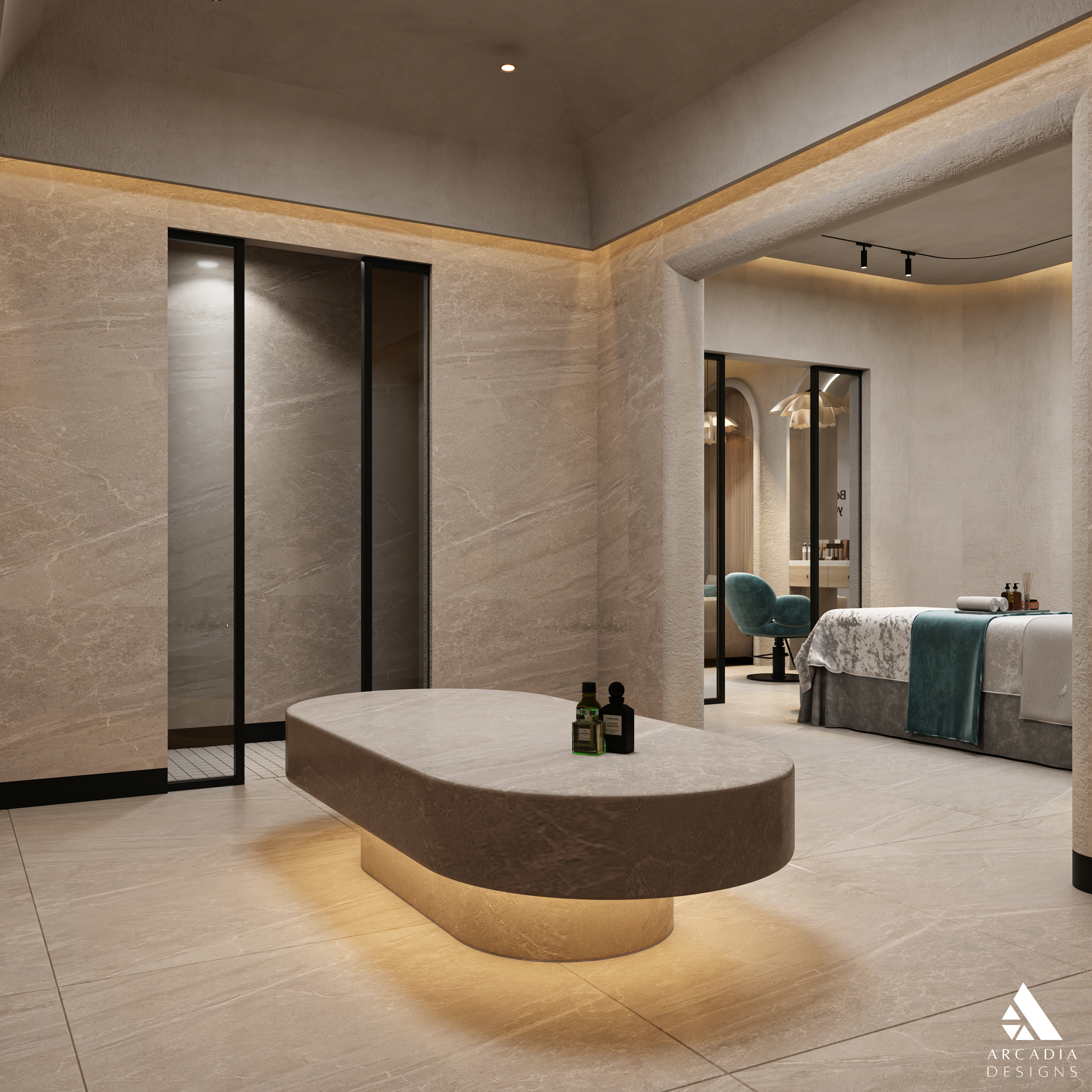 Modern Beauty Center and Spa Design-36