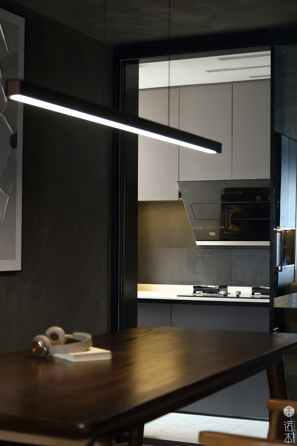 暗色系·当代都市的精致生活丨中国成都丨诺本空间设计-26