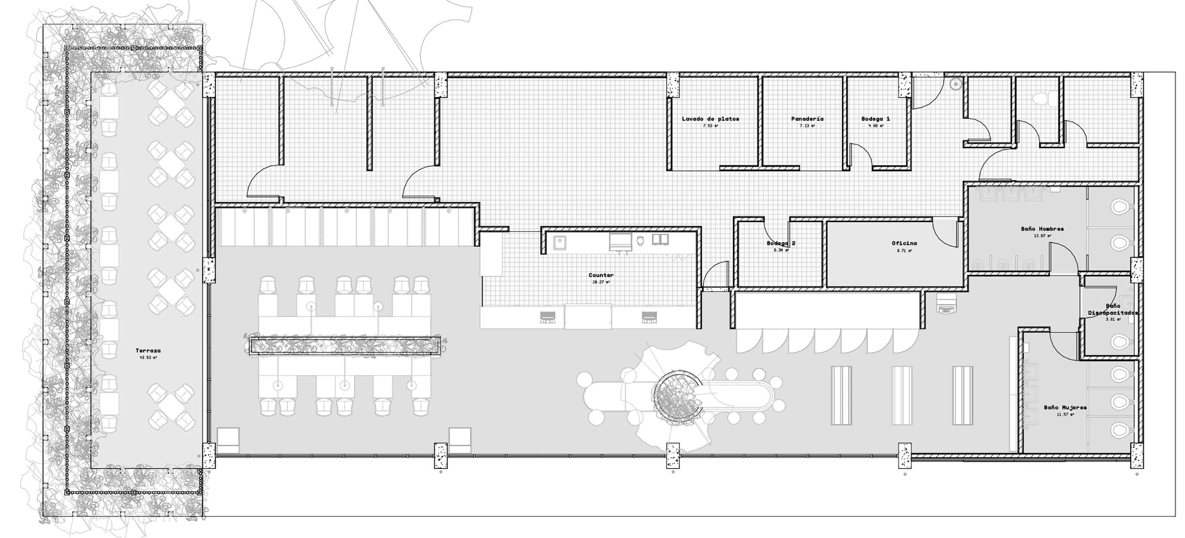 Restore 便利店室内设计丨Colombia丨Estudio Chávarro-30