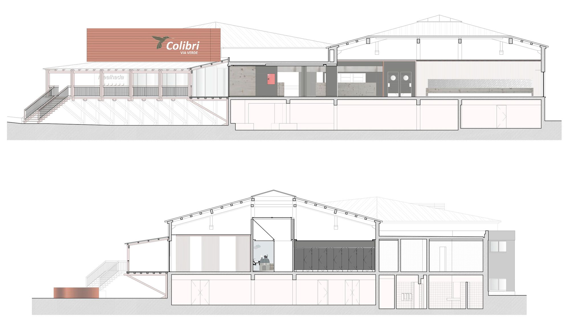 Brisa A1 Mealhada 高速服务区室内设计丨葡萄牙丨GSS arquitectos-27