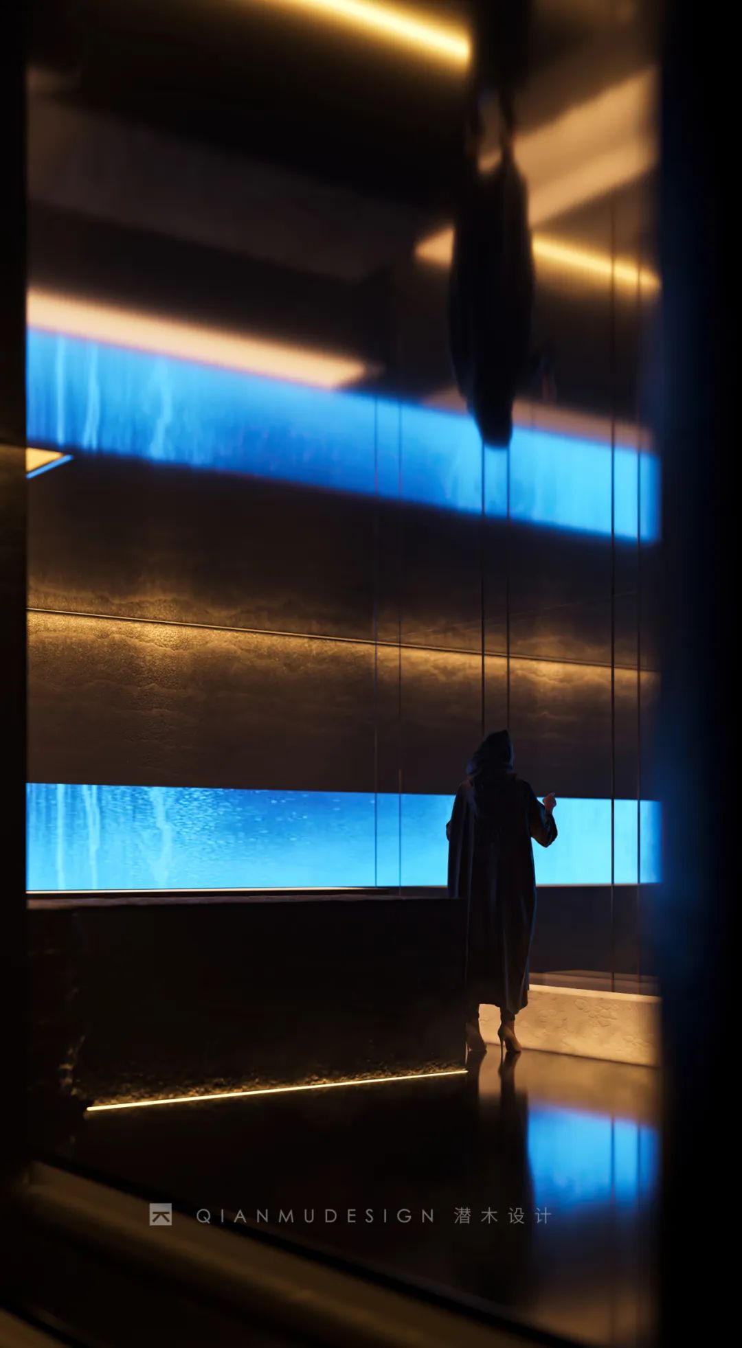 光与影的交织 · 乌鲁木齐亦舍·SPA 的灵动空间设计丨中国乌鲁木齐丨QIANMU DESIGN-19