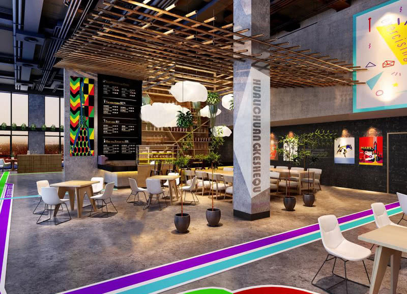 创意无限创客空间设计案例效果图-12