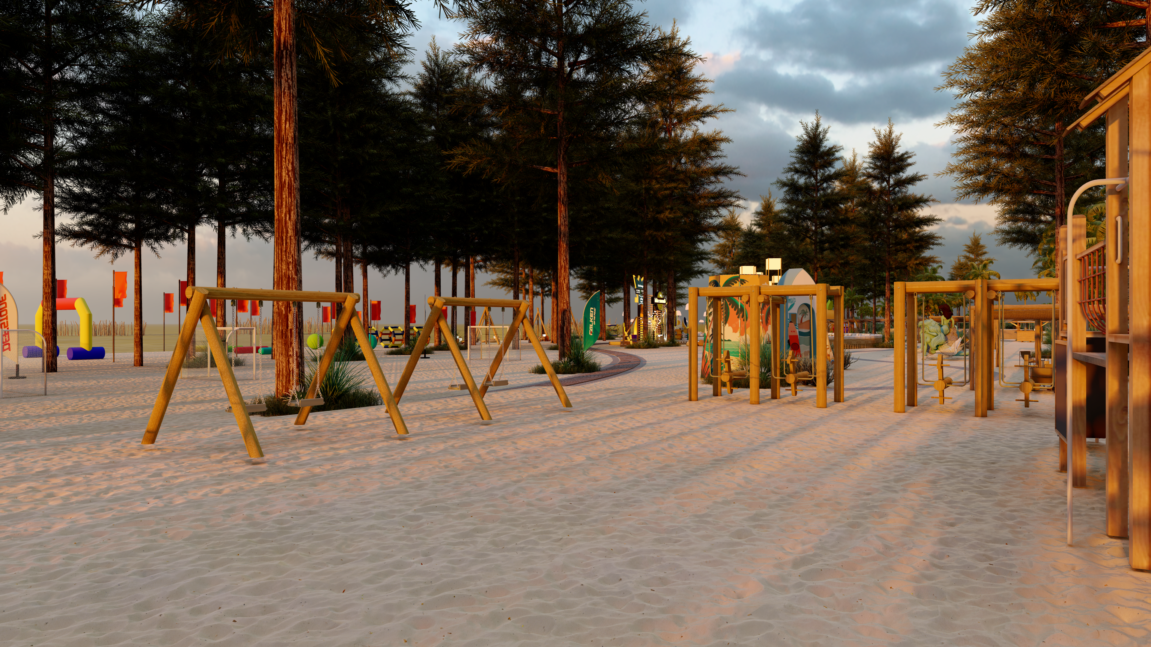 Lata Sunset 海滨游乐场-9