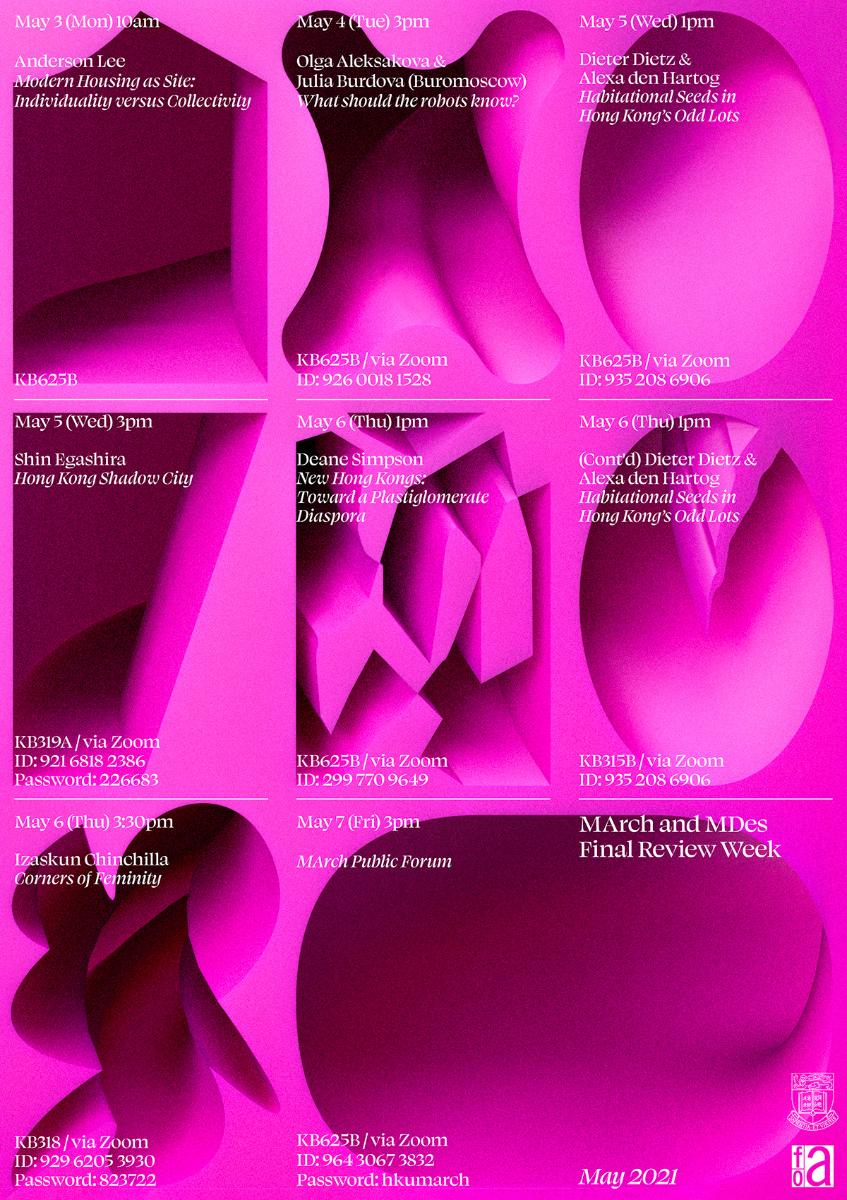 香港大学 2021 建筑系毕业展丨中国香港丨香港大学建筑系-5