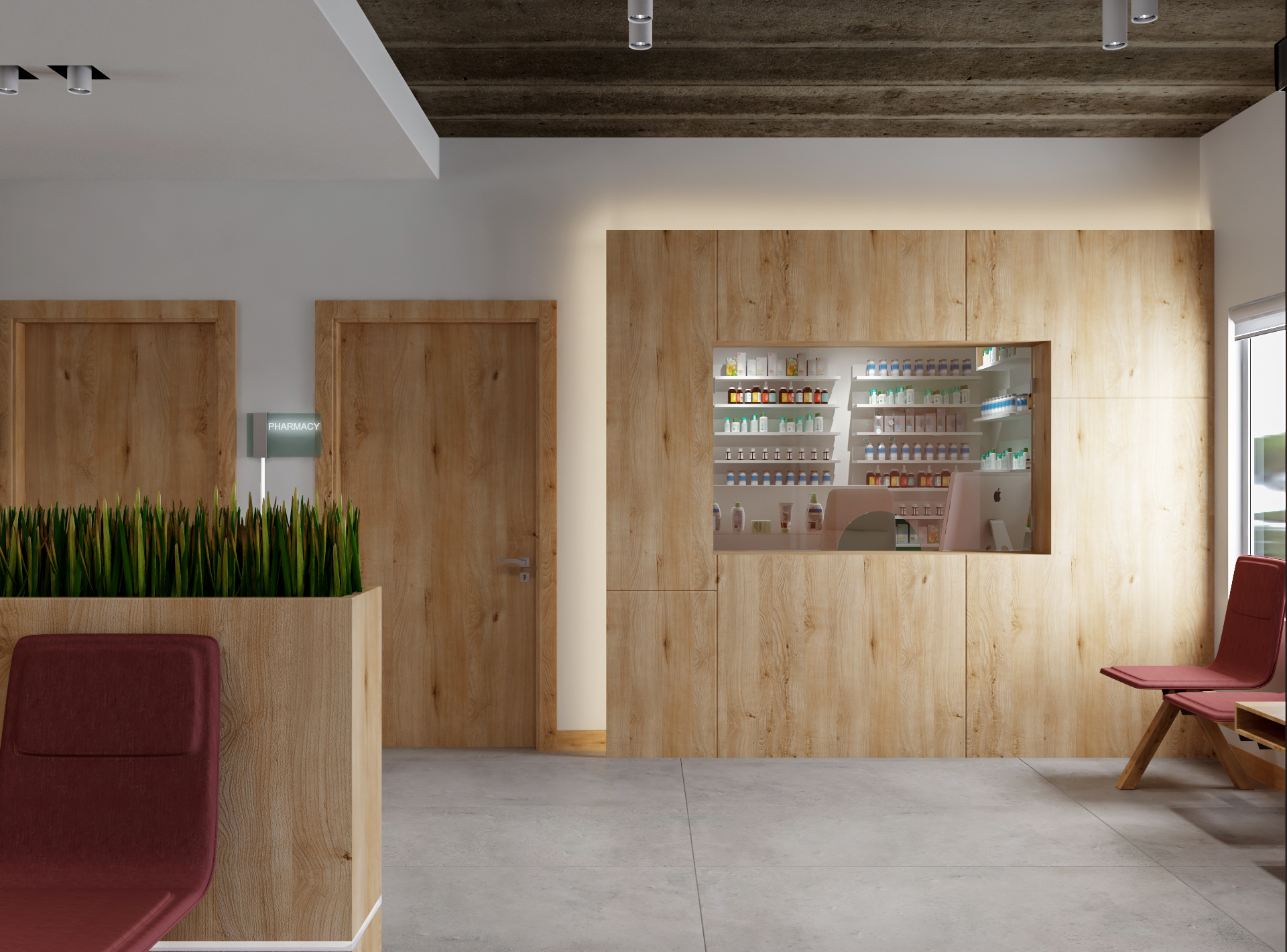 阿拉伯钾肥诊所丨line architects-2