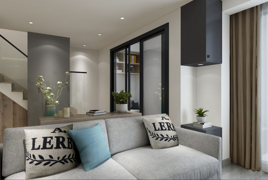 翡丽山现代简约之家,演绎时尚前卫生活-27