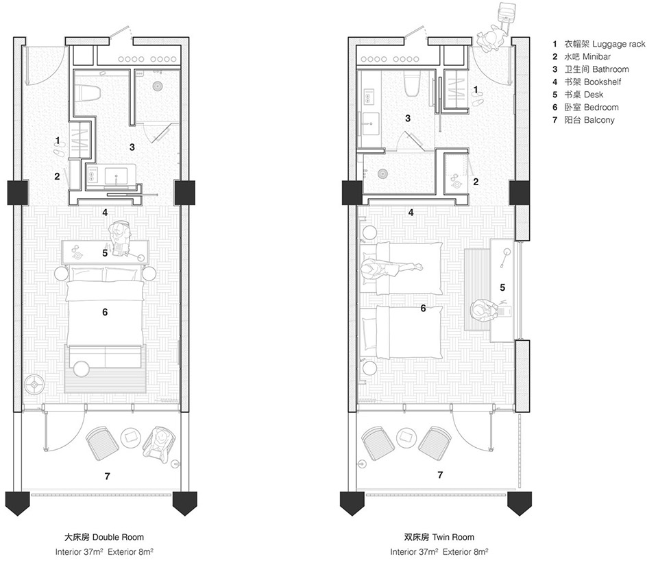 广州阿那亚理想国酒店丨中国广州丨B.L.U.E.建筑设计事务所-124
