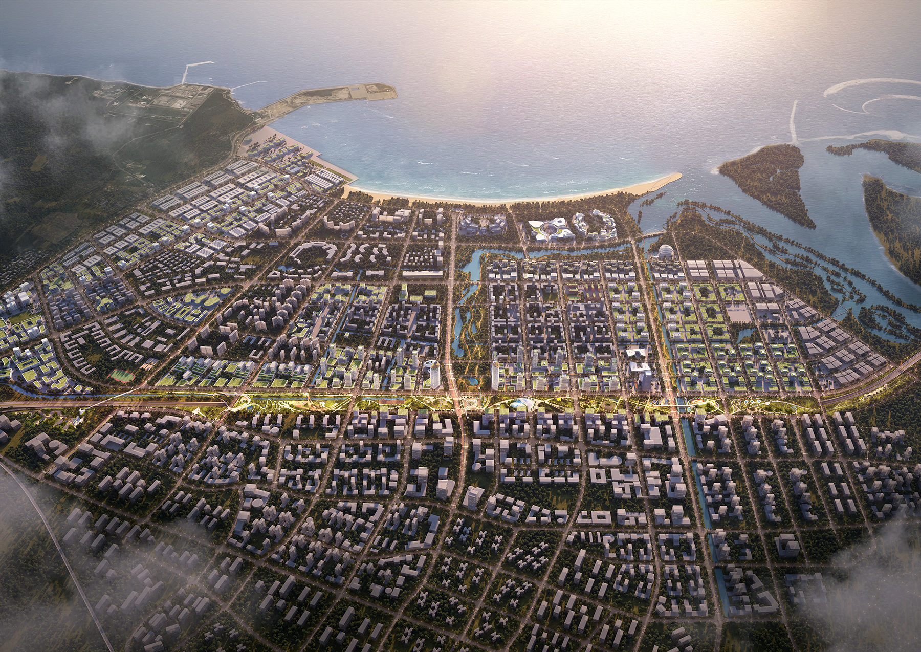 南繁时针,灵感之尺  三亚崖州湾科技城中央公园方案设计国际竞赛丨中国三亚丨MLA+亩加建筑规划（深圳）有限公司等三家公司-24