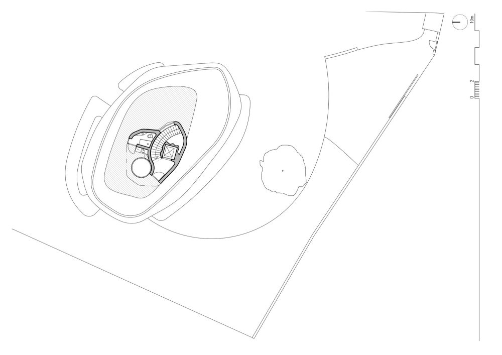 隐于林间的圆形之家-38