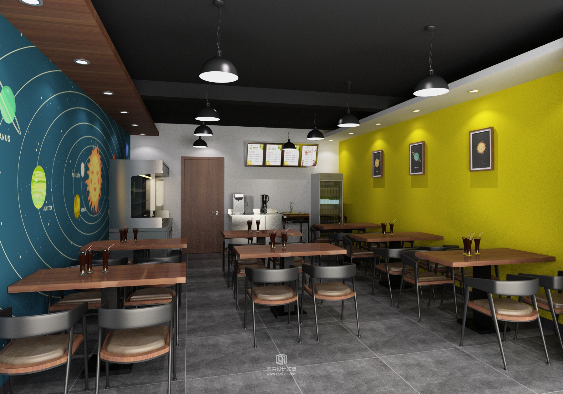 太阳系麻辣烫 店面 效果-8