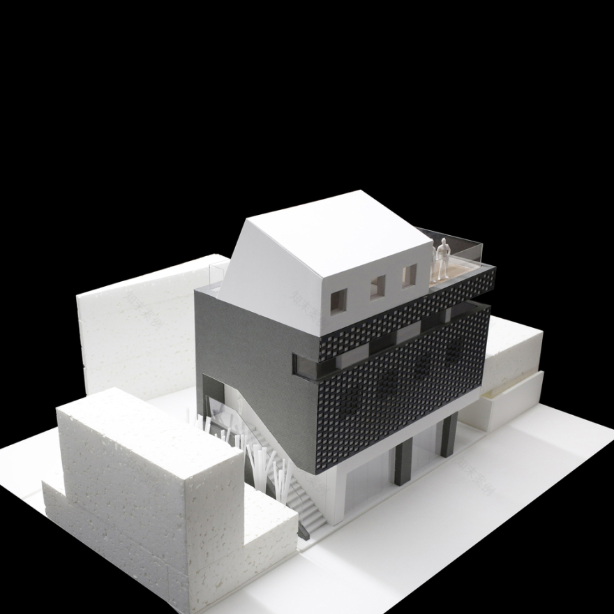 韩国智能建筑的岩石阴影小屋-59