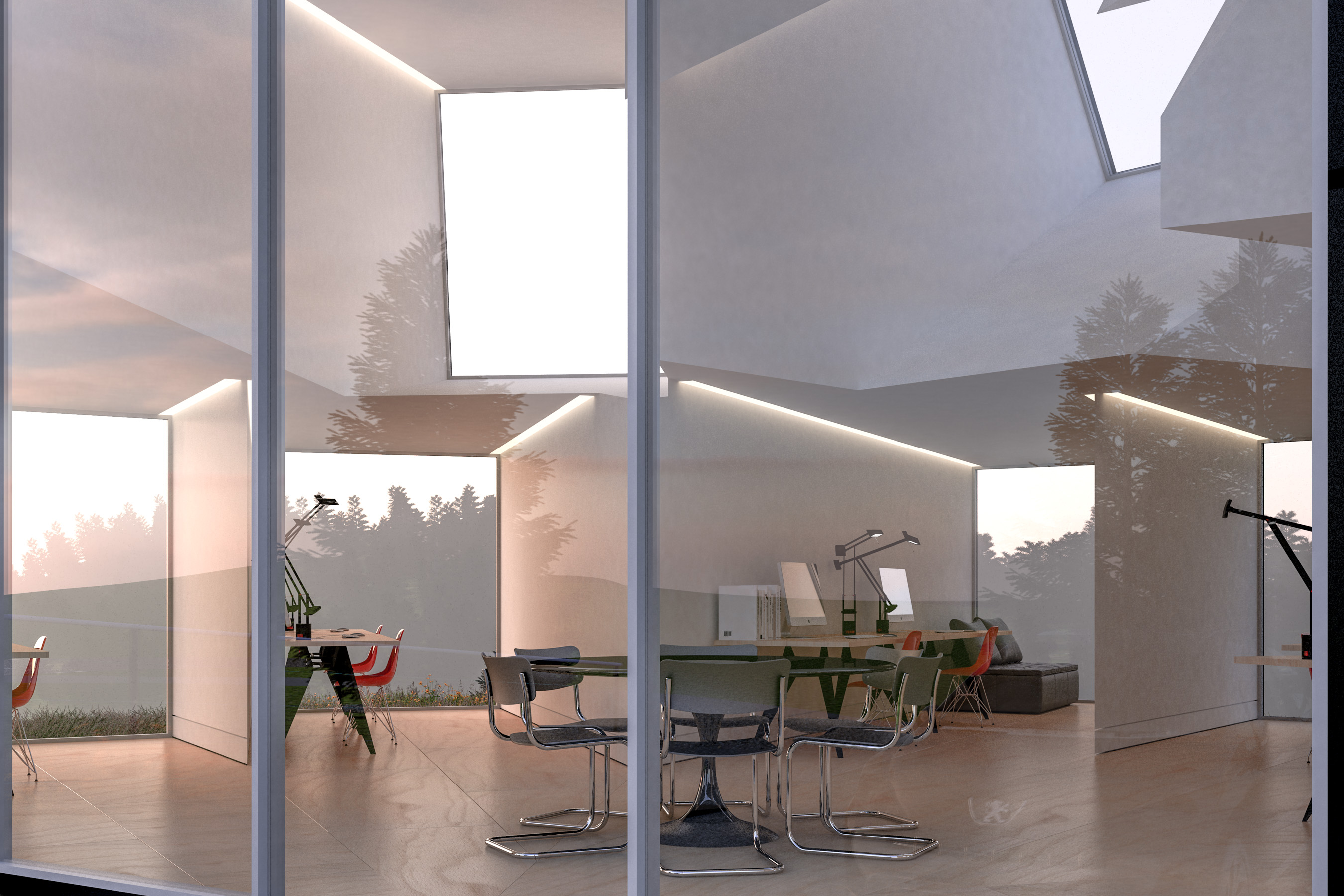 德国黑森林里的集装箱办公室-13