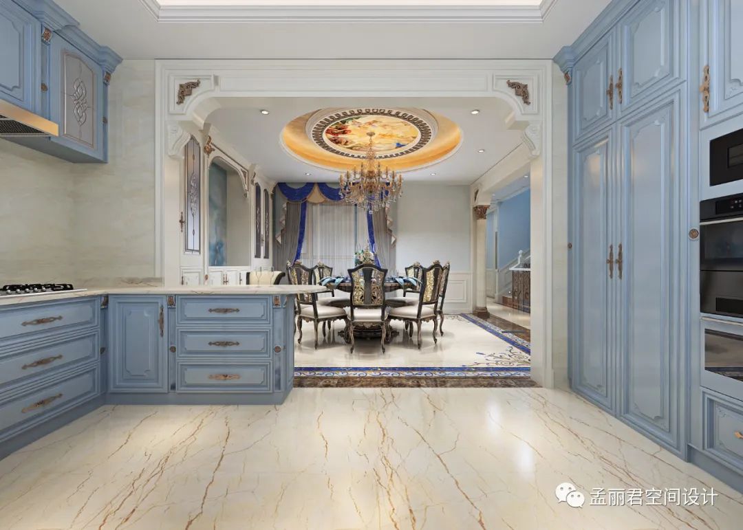 刘总法式别墅 | 巴洛克迷情的永恒浪漫-16