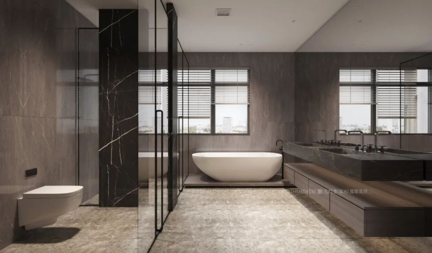 深圳观湖园F23栋别墅设计丨中国深圳丨九门堂(深圳)国际设计有限公司-61