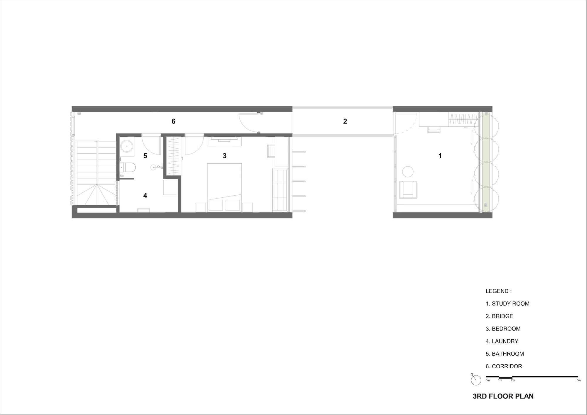 鸟巢屋丨越南丨Ho Khue Architects-46