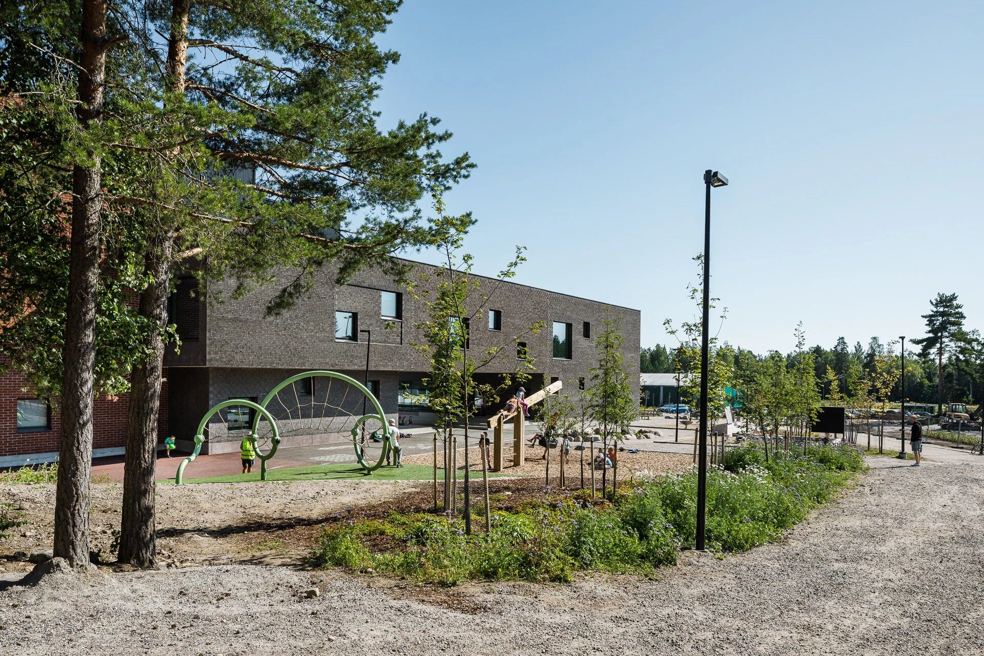 Sipoonlahti 学校扩建项目“Tandem”丨芬兰-18