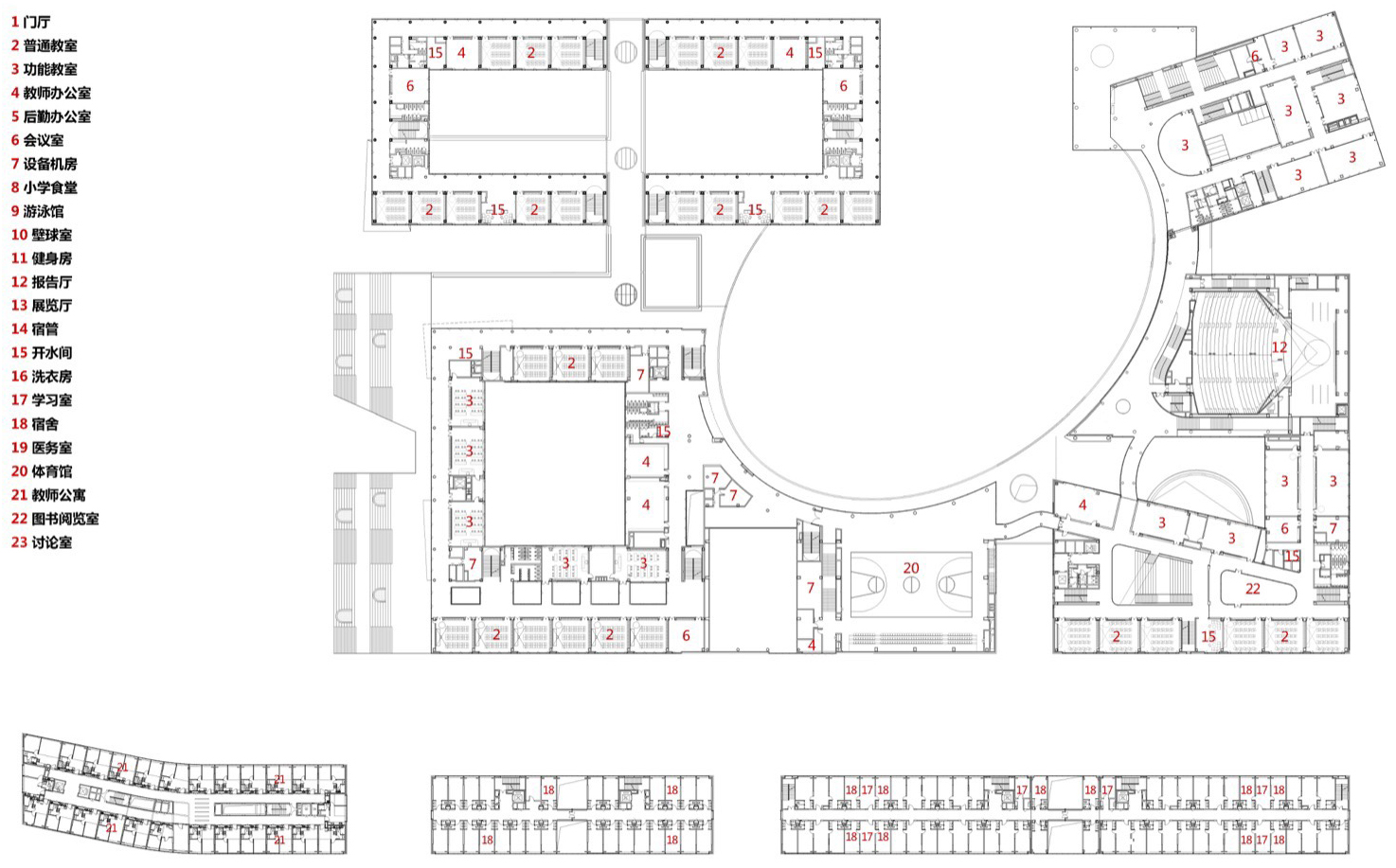 天津光华外国语学校丨中国天津丨天津华汇工程建筑设计有限公司-161