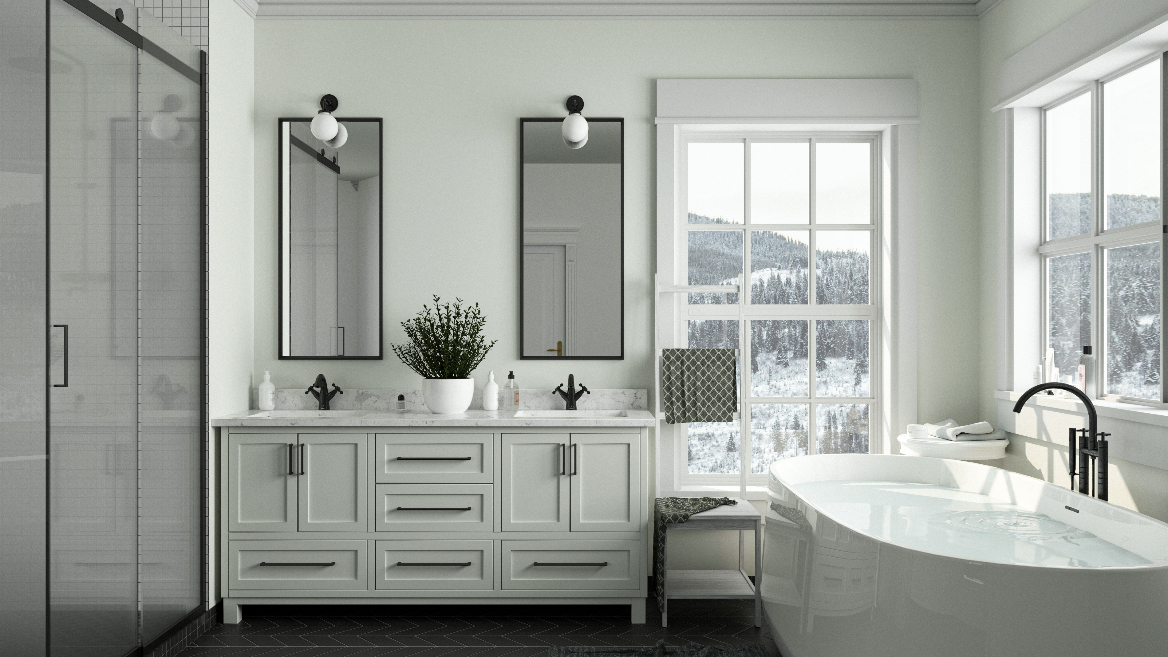 经典浴室丨加拿大-2