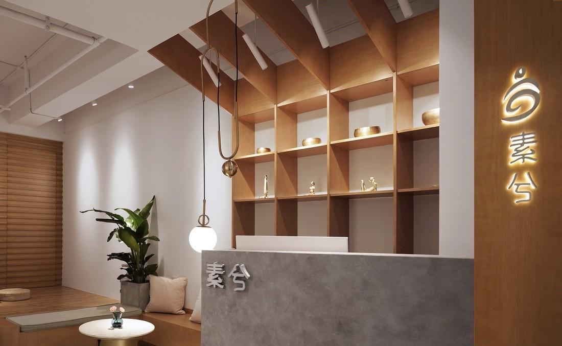 空间利用与功能融合的瑜伽馆设计-2