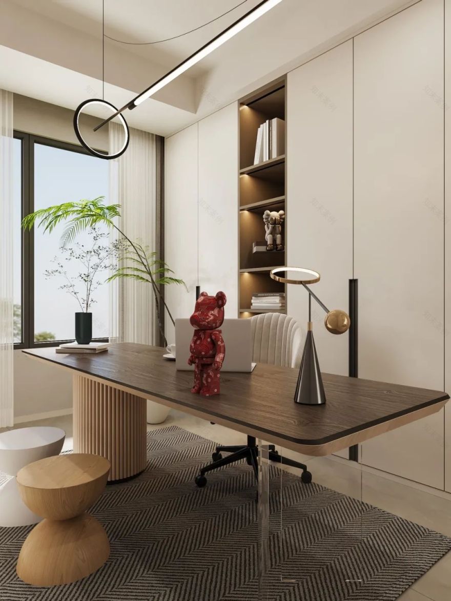 治愈奶油风·峰上名宅-9