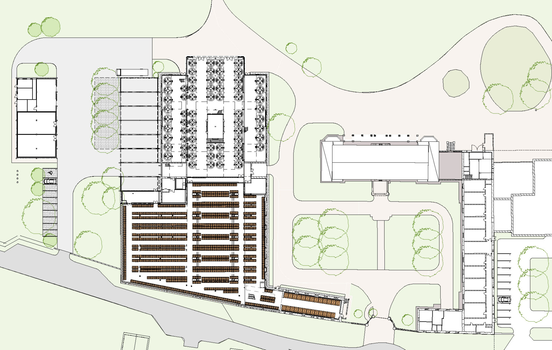 Médoc Winery（Cantenac  Brown酒庄相关建筑）丨Philippe Madec (apm) & associés-22