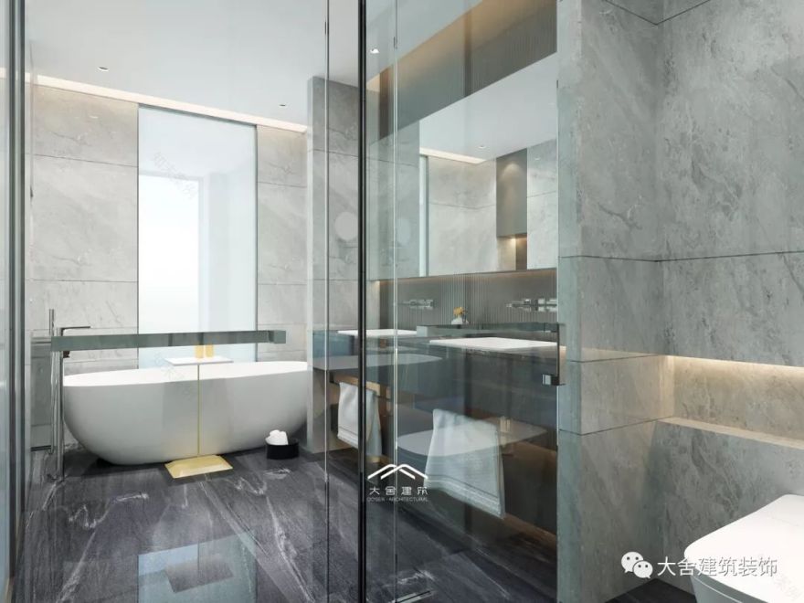 绍兴上虞别墅现代简约轻奢设计案例-42