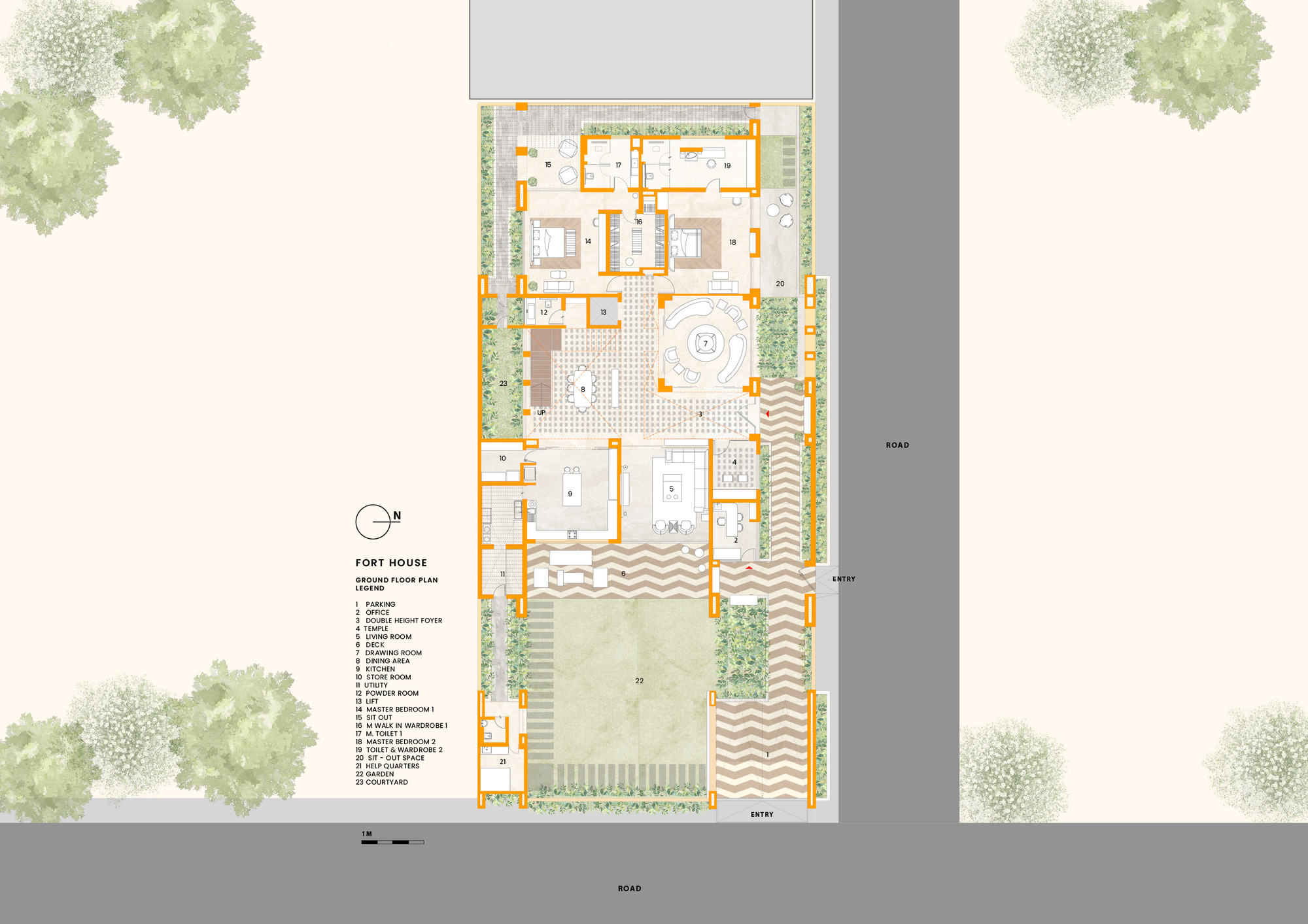 福特宅邸丨印度印多尔丨SPAN Architects-16