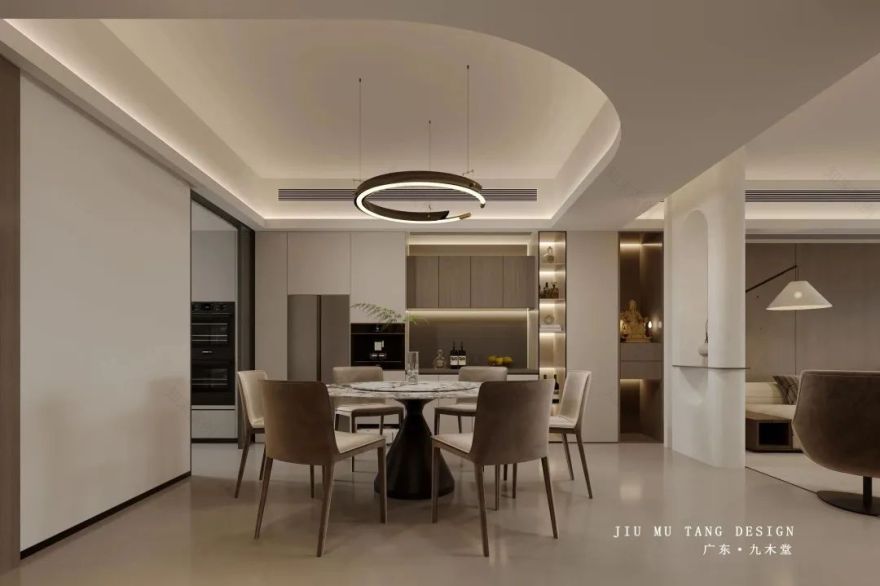 金碧尚都 177㎡现代轻奢风住宅设计丨九木堂设计-26