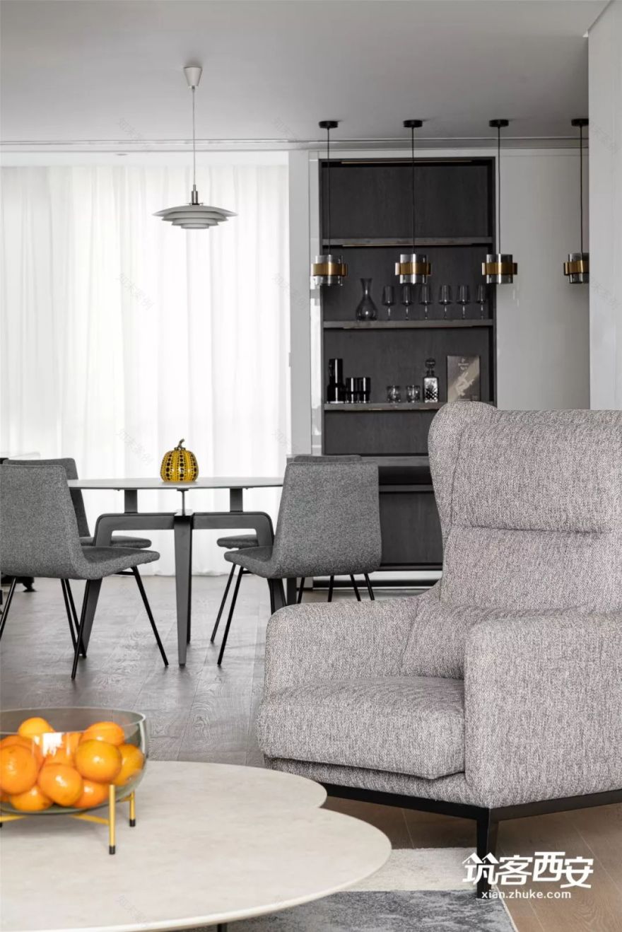 西安胡剑新作 | 400㎡大平层住宅,满足三代人五只猫的舒适生活-57