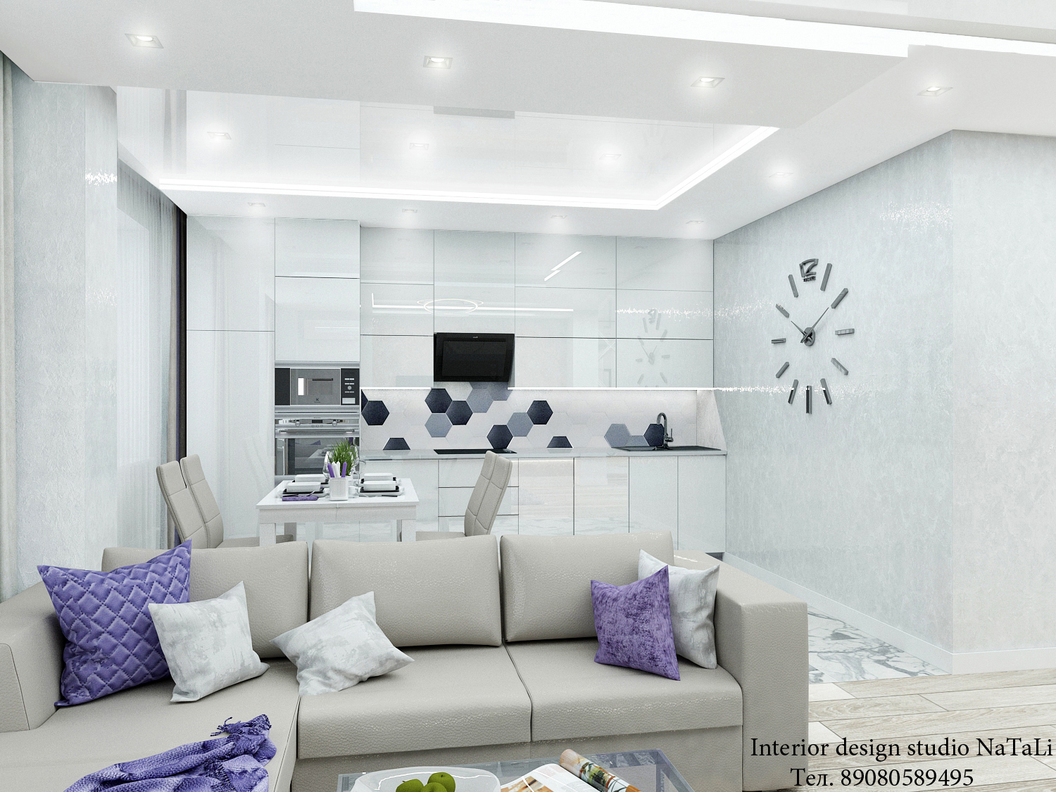 ЖК Ньютон公寓室内设计项目丨俄罗斯车里雅宾斯克丨娜塔莉亚·布赫涅娃（natalya.buchneva）-18