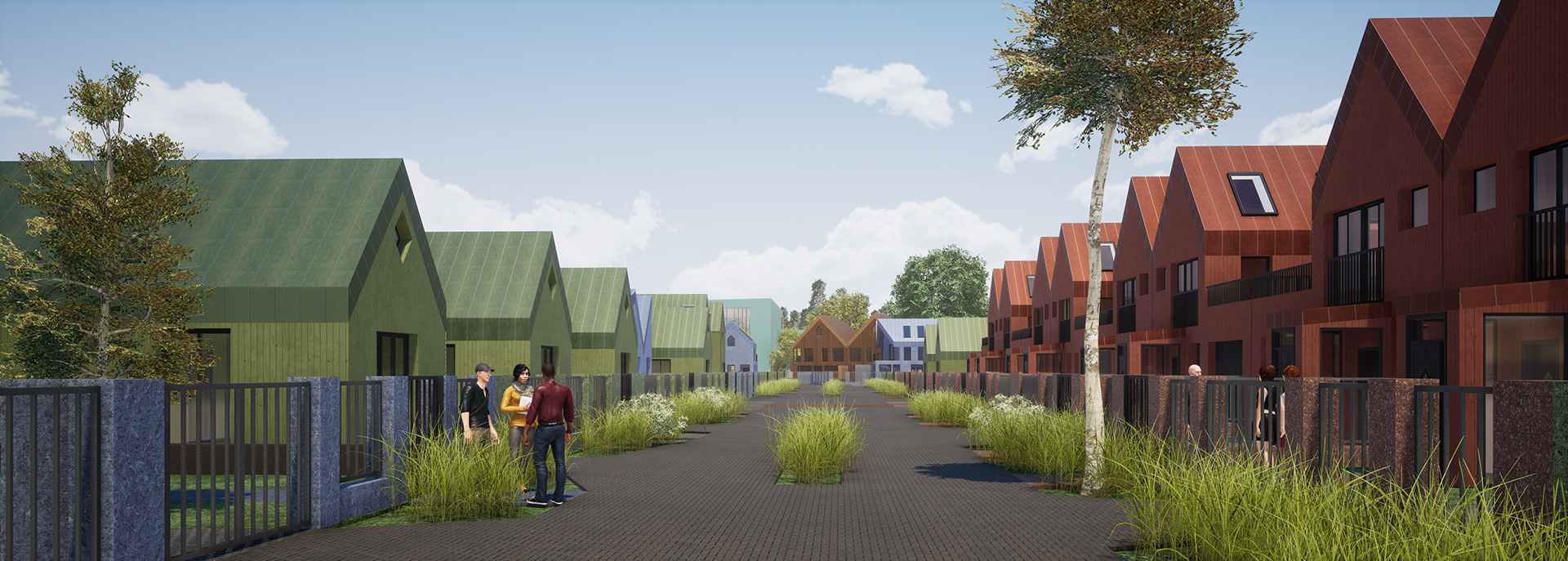 高密度和低层多功能木结构住宅区丨波兰比得哥什丨Damian Dominiczak-203