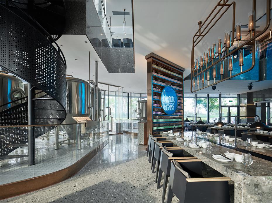 摩登江南精酿音乐餐厅丨中国杭州丨杭州无形有行室内设计有限公司-6