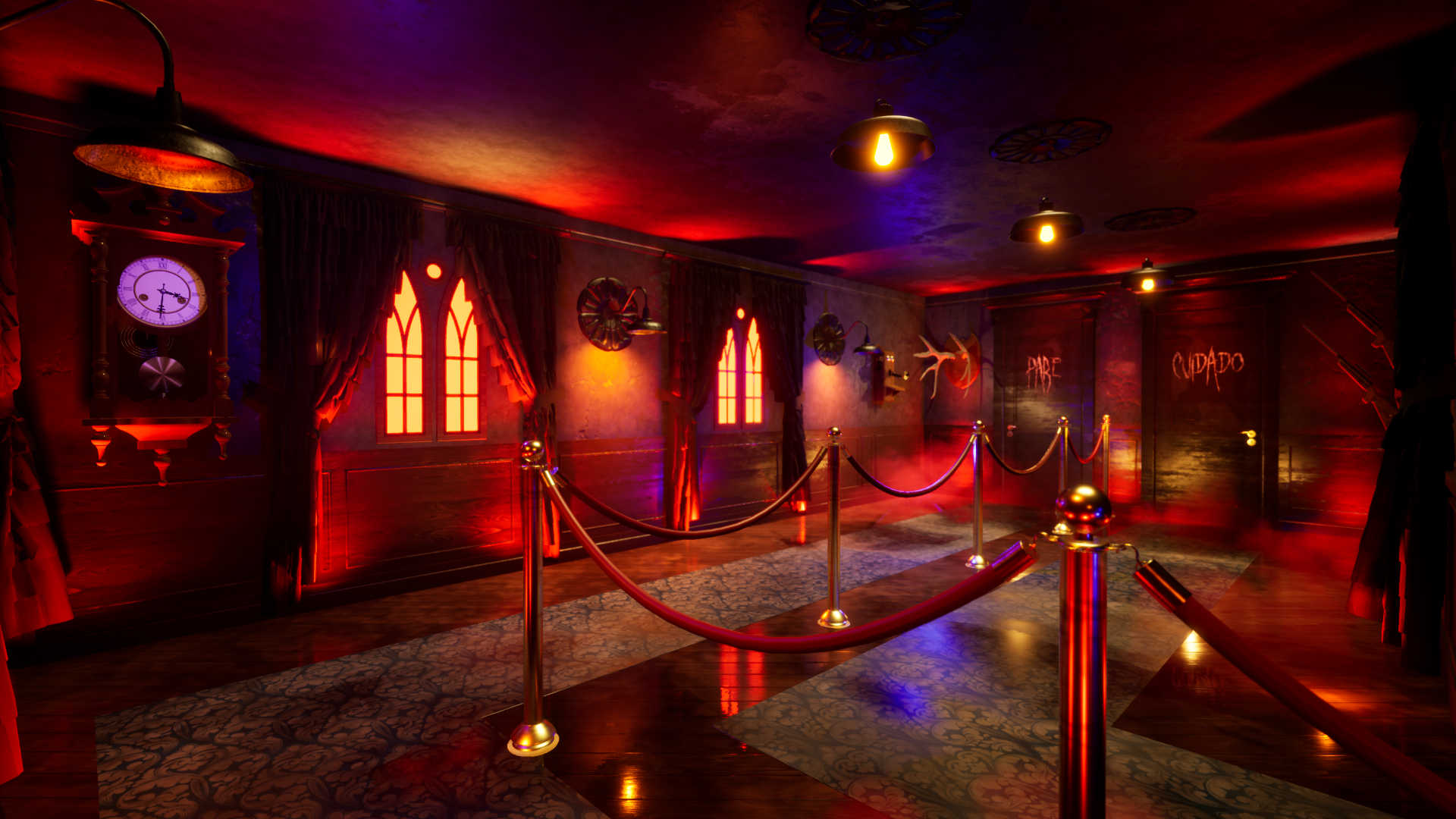 Cenografia - Labirinto do Horror Pt. 1-7