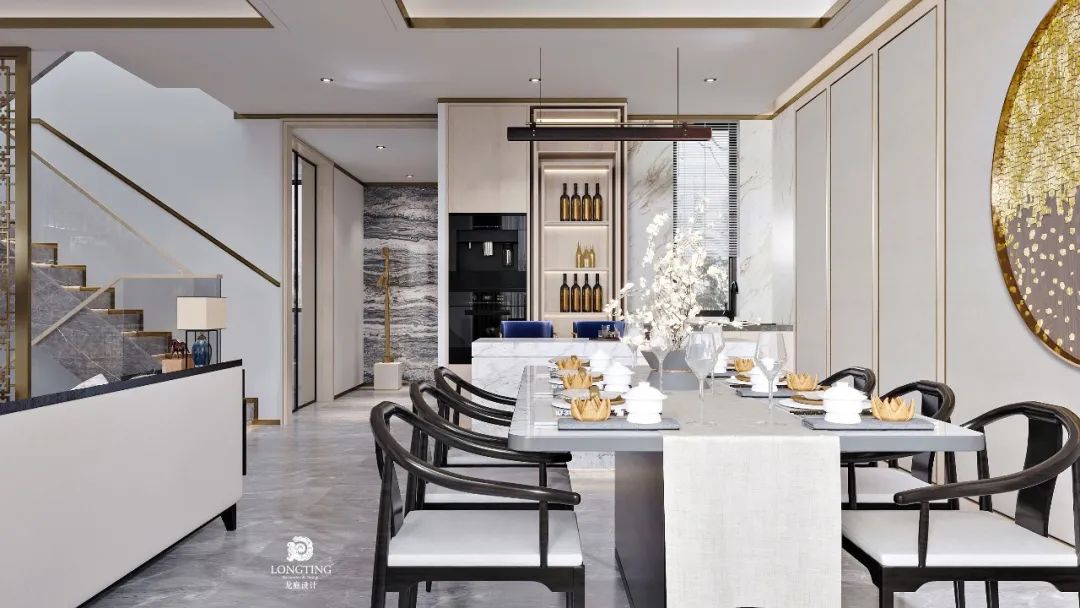 西山宸院轻奢新中式排屋——华枝春满，天心月圆-41