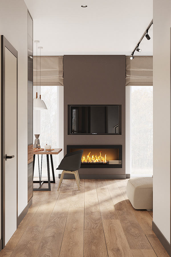 乌克兰基辅设计风尚 | 简约温暖，精英感十足-85