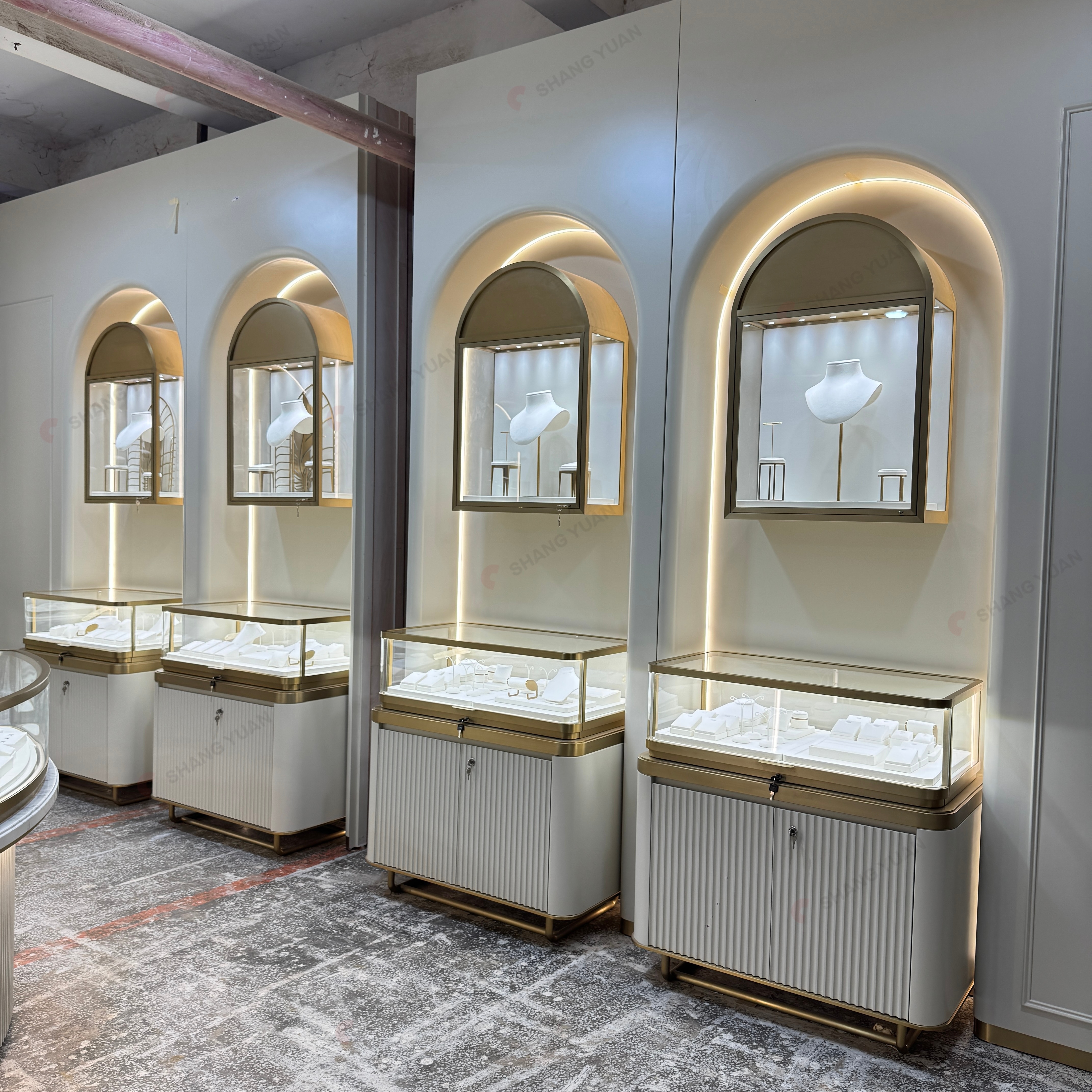 洛杉矶珠宝店项目丨Shangyuan Display-21