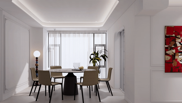 月光梦境 · 法式轻奢亲子住宅设计丨中国福州丨红瓦设计团队-30