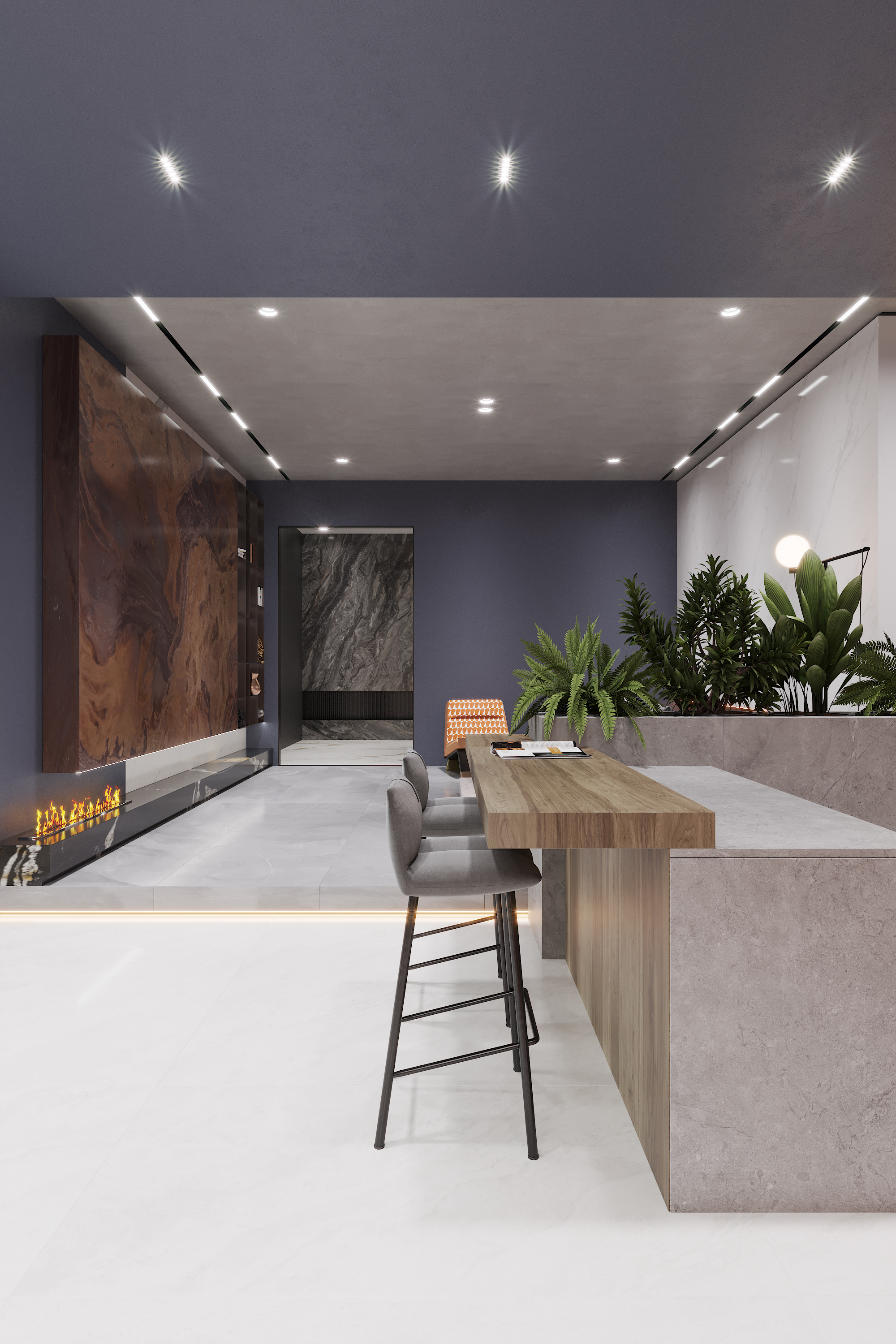 河南三门峡 180 平米室内设计案例解析 | 简约现代风-35