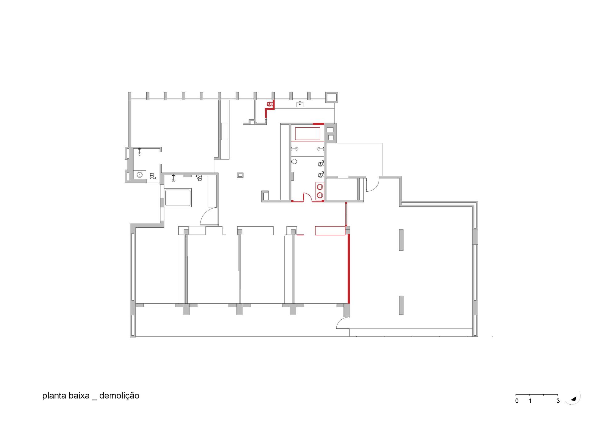 翻新历史建筑 | Prudência 大楼公寓设计-17