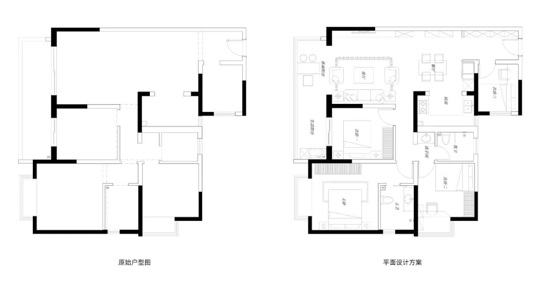 136㎡现代轻奢质感家居设计丨中国昆明丨谷恒-14