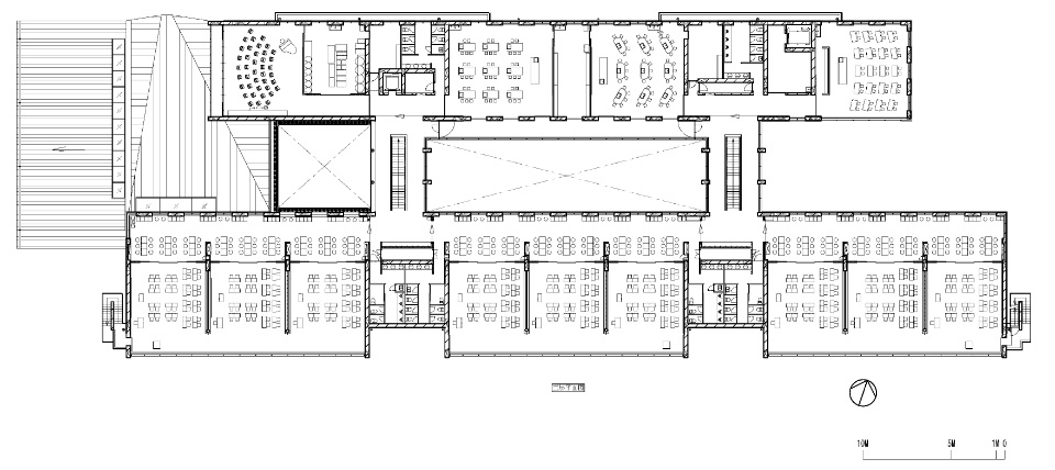 下妻市立下妻中学（Shimotsuma City Shimotsuma Junior High School）丨三上建筑事务所（MIKAMI Architects）-48
