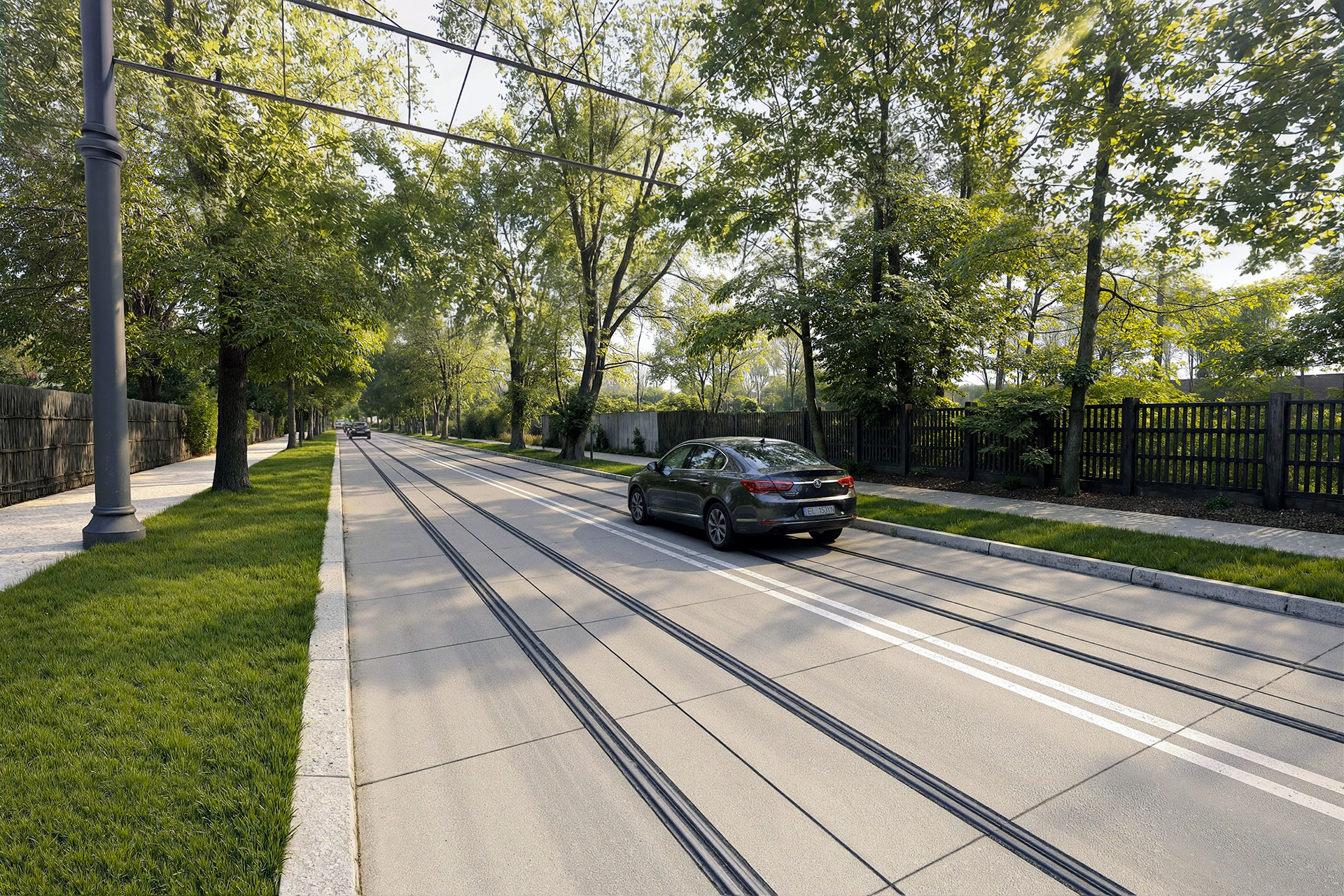 Łódź的Legionów和Cmentarna街道重建可视化丨波兰罗兹-18