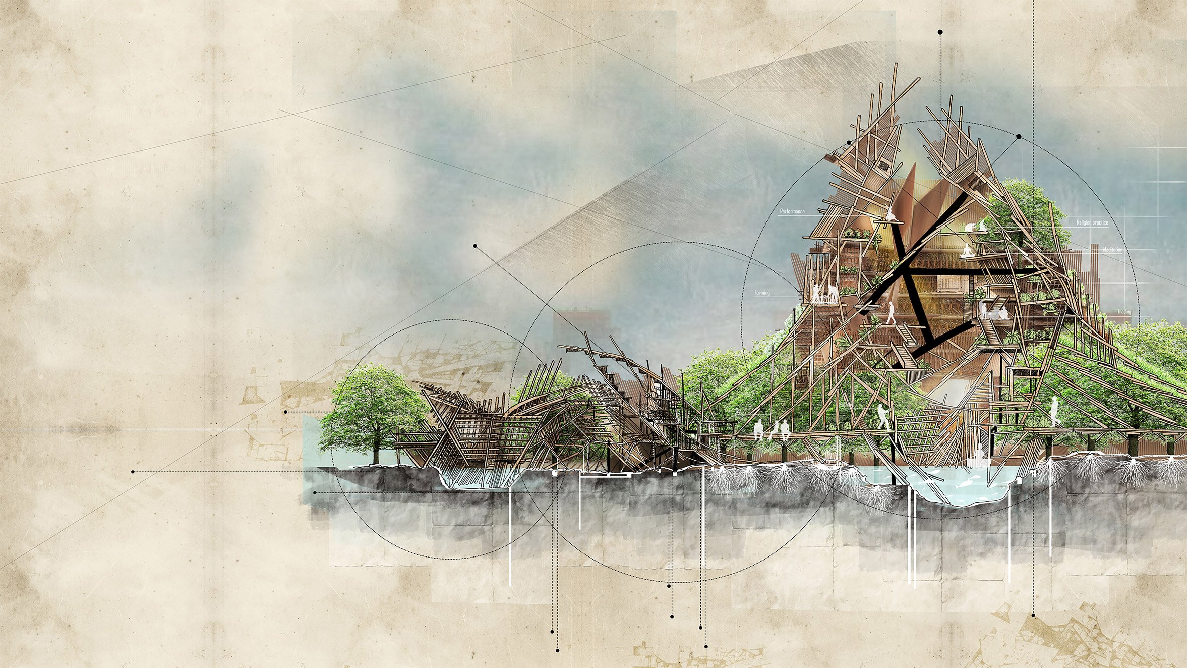 泰国国际设计建筑课程呈现 10 个获奖学生项目-48