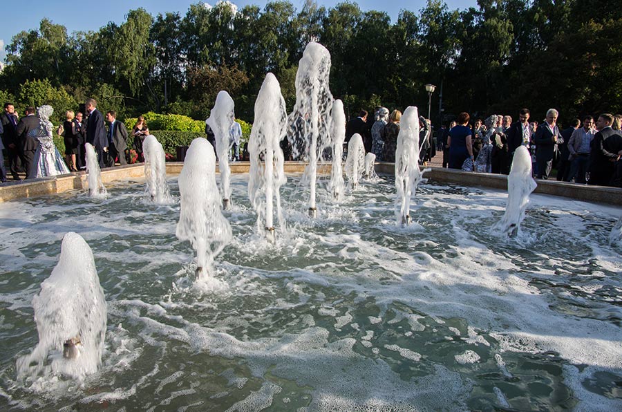 莫斯科索科尔尼基公园大玫瑰园喷泉修复丨俄罗斯莫斯科-6