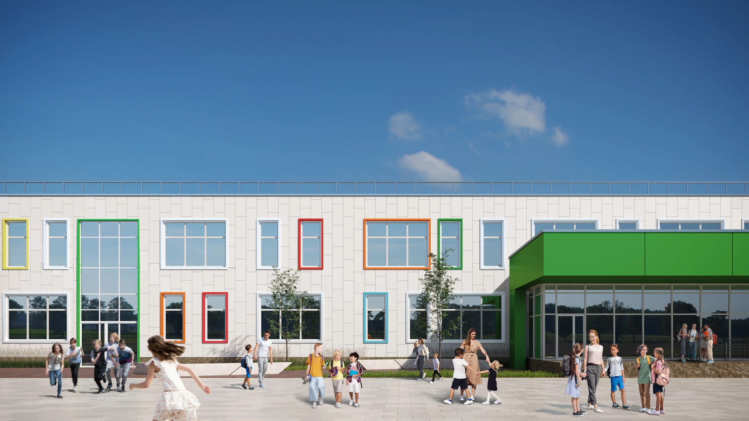 Ostafyevo 学校和幼儿园丨俄罗斯莫斯科-17